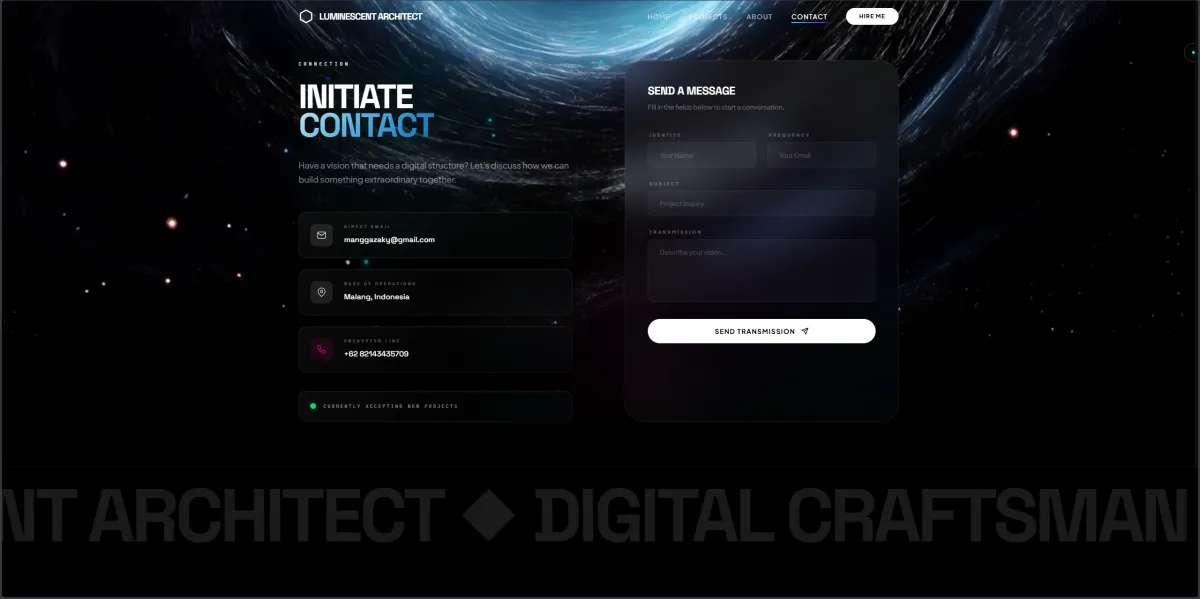 Laravel Dynamic Portfolio Template